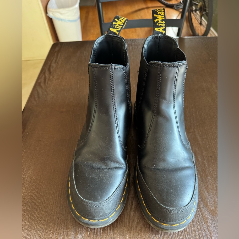 Dr. Martens Black Leather Boots